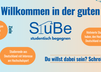 Jetzt anmelden zum Forum Studis: Forum Studis goes StuBe Studentisch begegnen – Interact, Impact, Improve