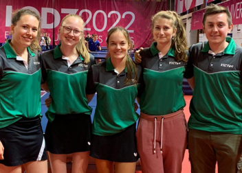 Souveräner Auftritt der Tischtennis-Damen aus Karlsruhe bei den EUG in Lodz