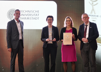 Auszeichnung für das Betriebliche Gesundheitsmanagement der TU Darmstadt