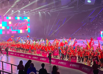 Feierliche Eröffnungszeremonie und erstes Edelmetall bei EUSA Games 2022 in Lodz