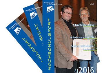 Neues adh-Magazin hochschulsport 4/2016 erschienen und online 