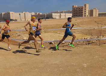 Extreme Bedingungen bei WUC Crosslauf 2024 im Oman