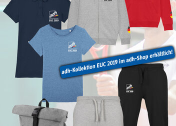adh-Kollektion zu den EUC 2019 ab sofort erhältlich