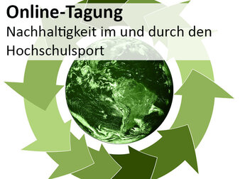 Online-Tagung: Nachhaltigkeit im und durch den Hochschulsport 