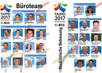 Universiade 2017 - das Organisationsteam ist vorbereitet