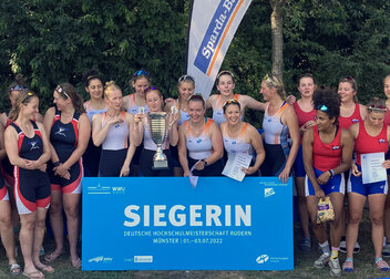 DHM Rudern 2022: Voller Erfolg für WG Heidelberg in Münster