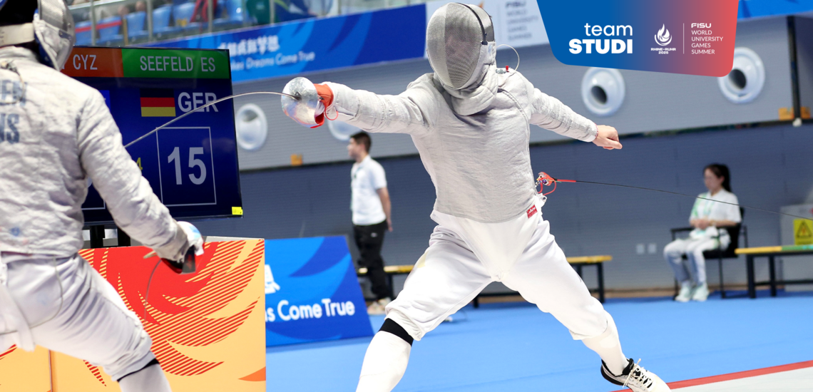 Zwischen Trainingshalle und Hörsaal – Eric Seefeld im Interview zu den Rhine-Ruhr 2025 FISU World University Games