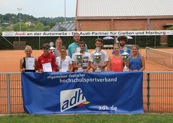 Vier Tage sportliche Höchstleistungen bei der DHM Tennis in Marburg 