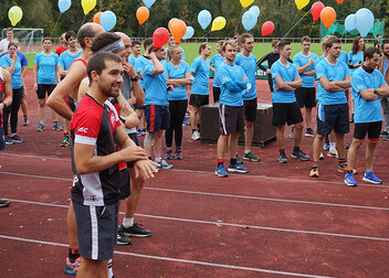 176 Läuferinnen und Läufer bei Campus Run der Uni Konstanz
