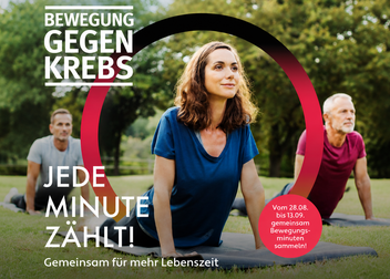 "Bewegung gegen Krebs" - DOSB und Deutsche Krebshilfe starten Bewegungs-Challenge für Hochschulen und Vereine  