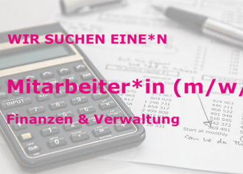 Mitarbeiter*in im Finanzreferat gesucht