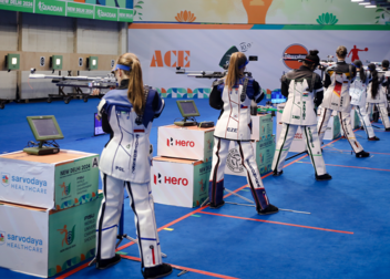 Vier deutsche Bronzemedaillen bei WUC Sportschießen 2024 in Indien