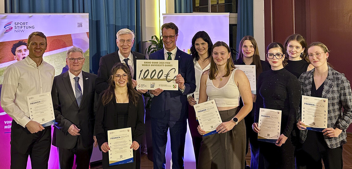 Team Studi beim felix award ausgezeichnet