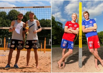 Zwei deutsche Beachvolleyball-Duos bei EUC in Kroatien