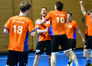 DHM Handball 2025: Dresdner Männer siegen beim Heimspiel