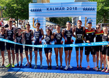 Gold, Silber, Bronze: Triathlon-Team glänzt bei Studierenden-Weltmeisterschaft