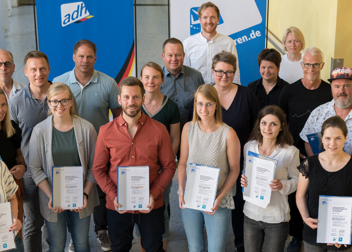 Feierliche Abschlussveranstaltung der Qualifizierungsreihe Gesundheitsmanagement in Frankfurt 