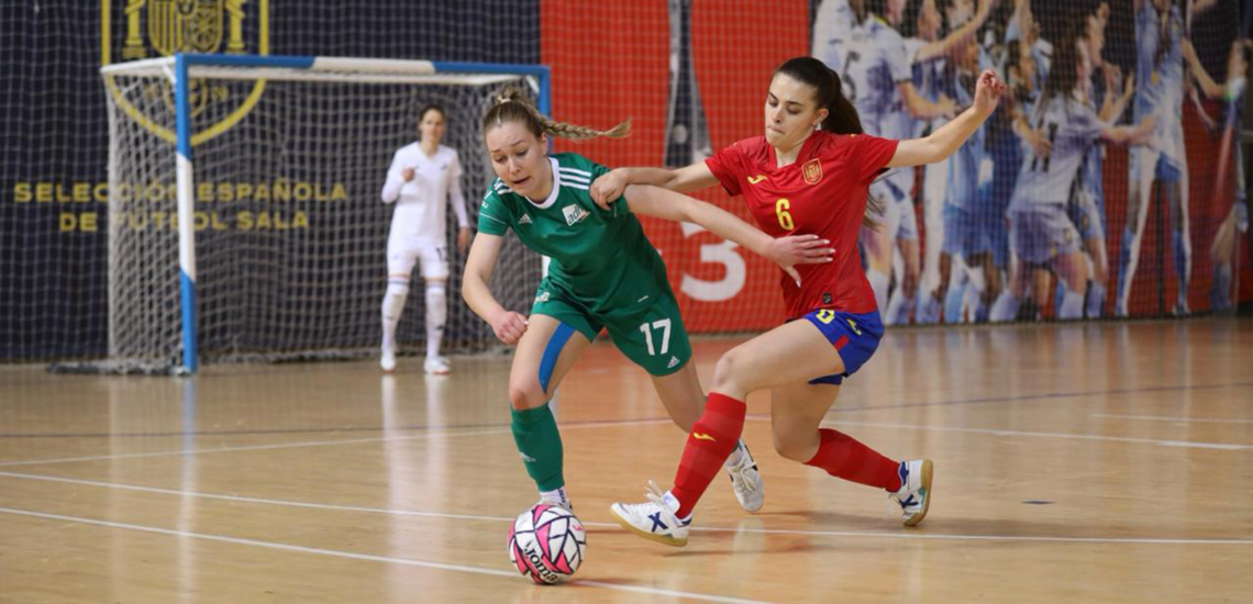 Futsal-Frauen sammeln Erfolge und Erfahrung bei Länderspielreise nach Spanien