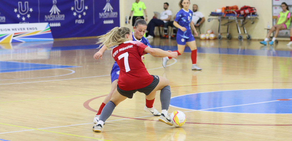 EUSA Games 2026: Gruppensiege im Futsal und Volleyball, weitere Tickets für das Viertelfinale gebucht