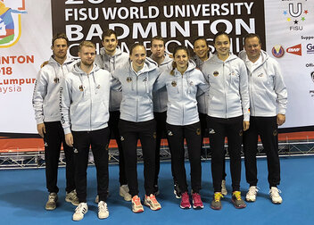 WUC Badminton: Deutschland im Viertelfinale