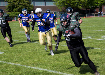 UNIBOWL XXIX - HSU Snipers dominieren Unicorns!