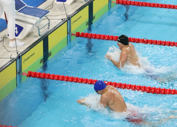 Acht Medaillen in Lodz - darunter ersehntes Gold im Schwimmbecken, Doppel-Bronze beim Badminton