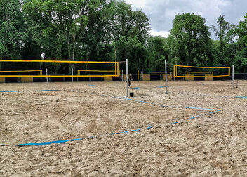 beachFIT – der Hochschulsport Potsdam eröffnet Potsdams größte Beachvolleyballanlage!