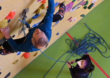 Deutsche Hochschulmeisterschaft Sportklettern 2022 im RoXx Kletterzentrum in Göttingen