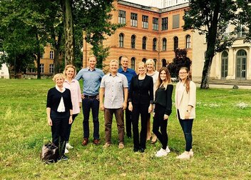 Steuerungsgruppe zu Gast beim Hochschulsport der HU zu Berlin