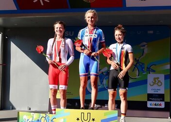 Jacqueline Dietrich gewinnt Bronze im Einzelzeitfahren