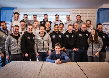 Meet and Greet mit Thomas Müller zum Auftakt der neuen Saison in der Gillette Uni-Liga 