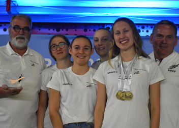 WUC Finswimming 2024: Johanna Schikora holt dreifach Gold