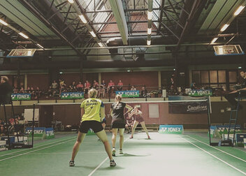 Fächerstadt Karlsruhe begrüßt Badminton-Asse