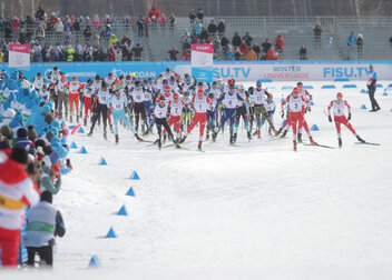 PI 29. Winter-Universiade Krasnojarsk: Deutschland Neunter im Medaillenranking │ Sportdirektor Thorsten Hütsch: „Die Winter-Universiade in Krasnojarsk war ein riesiger Erfolg!“ │ Langläufer Josua Strübel zum Abschluss Neunter im 30km-Massenstar