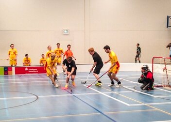 Zehn Teams bei adh-Open Floorball in Mannheim