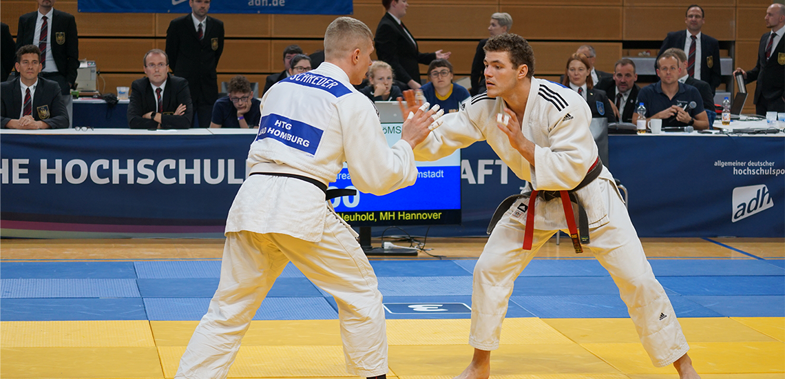 Internationale Studierende bei DHM Judo 2023 – Weitere Events in Volleyball und Ju-Jutsu