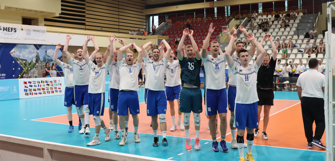 Männer der Uni Rostock krönen sich bei den EUSA Games 2024 zum Volleyball-Champion