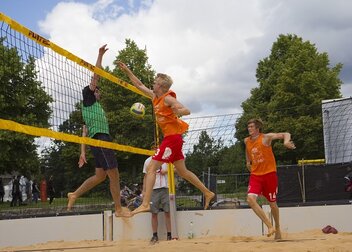 DHM Beachvolleyball auf Münchens neuer Beachanlage