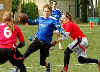 Rekordsieger WG Mainz siegt bei adh-Open Flagfootball
