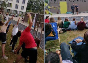 Jahresrückblick 2021: Das „Fenster zum Hof“ bringt an der Uni Potsdam den Hochschulsport zu den Studierenden 