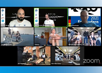 7. DHM Ergometerrudern virtuell in Hamburg