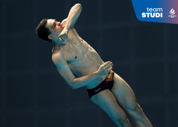 Wasserspringer Lou Massenberg im Interview zu den Rhine-Ruhr 2025 FISU World University Games