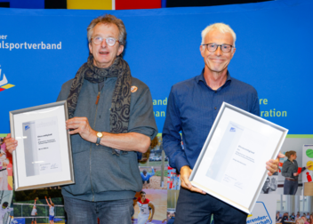 Bernd Mühle und Jörg Verhoeven zu Ehrenmitgliedern des adh ernannt