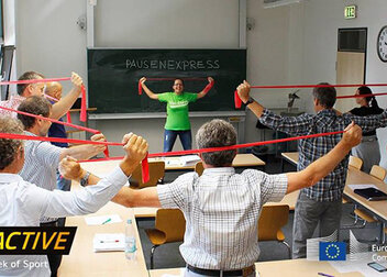 Uni Wuppertal von der EU Kommission für den #BeActive Workplace Award 2017 nominiert!