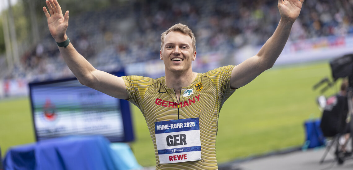 Ehrungen für studentische Spitzensportlerinnen- und sportler in Gießen, Bochum und Münster