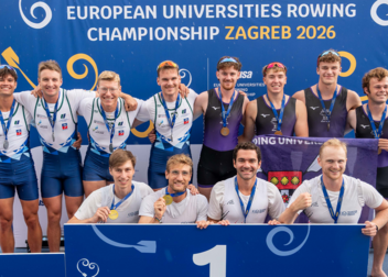Neun Medaillen für deutsche Hochschulen bei EUC Rudern 2026 in Zagreb