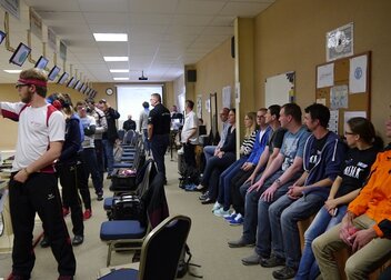 In Paderborn-Elsen kämpfen am Wochenende die studentischen Sportschützinnen und -schützen um Medaillen