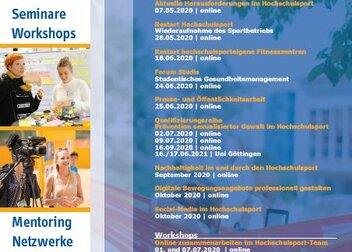 Neue Bildungsveranstaltungen im Herbst