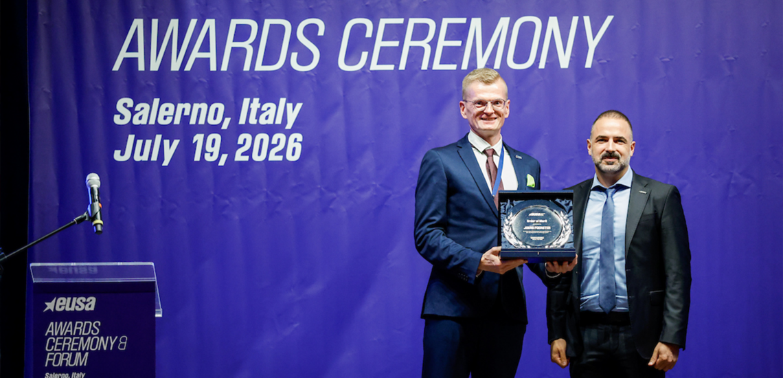 adh als aktivster Hochschulsportverband Europas ausgezeichnet – Jörg Förster mit EUSA Order of Merit geehrt