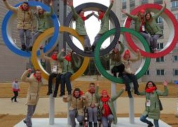 Das Olympische Jugendlager bei den Spielen in Pyeongchang
